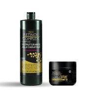 Keratin Complex Shampoo e Maschera Ristrutturante alla Cheratina 