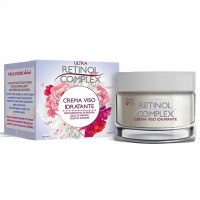 Retinol Complex Ultra Crema Viso Idratante Con Estratto di Peonia, Olio di Argan, Olio di Canapa 50ml cod. 0923	