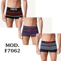 6 Boxer da Uomo "MEN" comodi vari colori mod. F7062