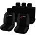 Coprisedili Compatibili con C-Max bicolore nero - grigio scuro Coprisedili Compatibili con C-Max bicolore nero - grigio scuro