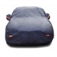 Telo copriauto felpato adattabile - tg XL 530x180x117cm 250 grammi a metro quadrato con 6 strappi riflettenti