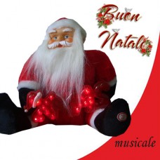 Babbo Natale xmas musicale addobbi e decorazioni natalizie