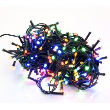 300 luci led colore multicolor con controller 8 funzioni filo verde per decorazioni natalizie albero natale minilucciole lampadine Lucciole