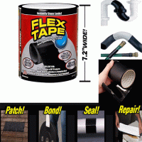 Nastro Adesivo Flex Tape resistente e impermeabile 18x6.5cm