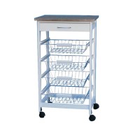 Carrello cucina Harmony bianco Pratiko - 341