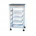 Carrello cucina Harmony bianco Pratiko - 341