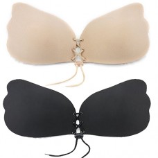 Reggiseno autoreggente push up silicone bra invisibile