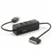 Hub usb 3 porte duplice funzione moltiplicatore usb e caricabatterie iphone 4 Hub usb 3 porte duplice funzione moltiplicatore usb e caricabatterie iphone 4