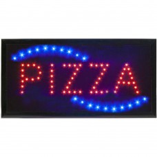 Tabella luminosa a led con scritta Pizza Tabella luminosa a led con scritta Pizza