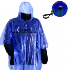 Portachiave + Poncho universale "Cuore NeroAzzurro"