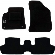 Tappetini auto in moquette con logo compatibili con 3008 - 2 clip di fissaggio Tappetini auto in moquette con logo compatibili con 3008 - 2 clip di fissaggio