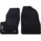 Tappetini auto in moquette con logo compatibile con Connect - 2 clip di fissaggio