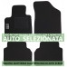 Tappetini auto in moquette con logo compatibili con Sportage - 3 clip di fissaggio