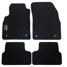 Tappetini auto in moquette compatibile Astra J - 4 clip di fissaggio