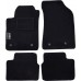 Tappetini auto in moquette con logo compatibile con Delta - 4 clip di fissaggio Tappetini auto in moquette con logo compatibile con Delta - 4 clip di fissaggio