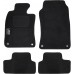  Tappetini auto in moquette compatibili con Cooper - 4 clip di fissaggio
