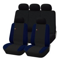 Coprisedili auto universali nero - blu