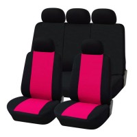 Coprisedili auto universali fucsia - nero