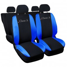 Coprisedili Classe A 160 bicolore nero - blu royal