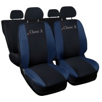 Coprisedili Classe A 200 bicolore nero - blu scuro