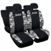 Coprisedili compatibili con 3008 bicolore nero - mimetico chiaro Coprisedili compatibili con 3008 bicolore nero - mimetico chiaro