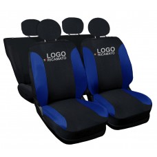 COPRISEDILI COMPATIBILI CON 500 HYBRID FODERE NERO - BLU ROYAL