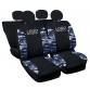 COPRISEDILI COMPATIBILI CON 500 HYBRID FODERE NERO - MIMETICO BLU