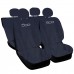 Coprisedili compatibili con 500 nuova con logo - jeans blu Coprisedili compatibili con 500 nuova con logo - jeans blu