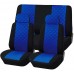 Coprisedili Auto Universali Modello Trapuntato Royal/nero