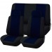 Coprisedili Auto Universali Modello Trapuntato blu/nero