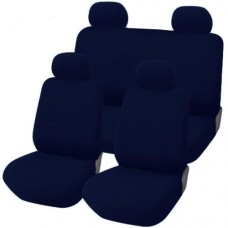 Coprisedili Fiat Panda nuova posteriore intero - blu