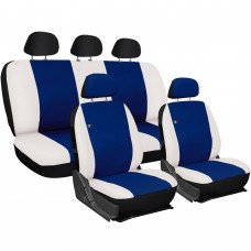 Coprisedili compatibili con Panda in ecopelle royal - bianco Coprisedili compatibili con Panda in ecopelle royal - bianco