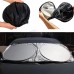 Parasole 140x65cm Progettato Per Proteggere L Intero Dell Auto Dal Sole 8049 Parasole 140x65cm Progettato Per Proteggere L Intero Dell Auto Dal Sole 8049