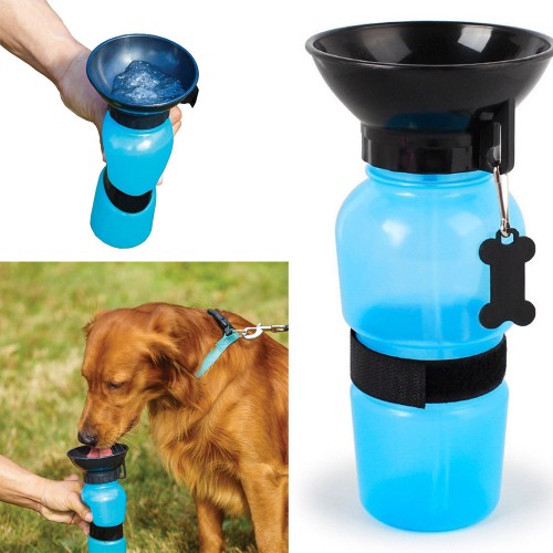 Borraccia per cani Leaf Dispenser Acquamarine - Farmacia Vincoli online