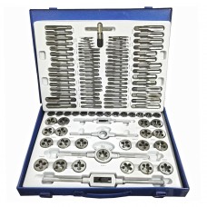 Cassetta Con Kit Filiera 110pz Filiere Maschi E Femmine Eg101110