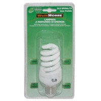 Lampadina a risparmio energetico E27 - luce fredda - 15W