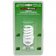 Lampadina a risparmio energetico E14 - luce fredda - 12W