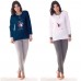 Pigiama ragazza "Mitico di IRGE" in cotone maglia manica lunga + pantalone MI341 Pigiama ragazza "Mitico di IRGE" in cotone maglia manica lunga + pantalone MI341