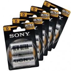 Sony - Batterie torcia pile tipo D - blister - 12pile