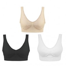 Reggiseno top sport zero stress 3 pezzi 3 colori XL/XXL