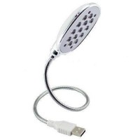 Lampada 13 led attacco usb