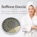 Soffione Doccia Tondo In Acciaio Stile Moderno Dimensioni 23 Cm  