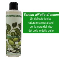 Fc Tonico Naturale All’Olio Di Neem Senza Alcool Per Viso e Collo