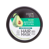 Hair Mask Natural Avocado & Honey Maschera Riparatrice Per Capelli 98% Naturale