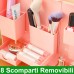 Organizer Pieghevole Con 8 Scomparti Removibili Materiale ABS Mod: JK-21196