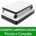 Lampada 24 Led Ricaricabile Da Tavolo