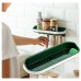MENSOLA DA PARETE ADESIVA SCAFFALE ORGANIZER PORTAOGGETTI CON GANCI MOD. 21065 MENSOLA DA PARETE ADESIVA SCAFFALE ORGANIZER PORTAOGGETTI CON GANCI MOD. 21065