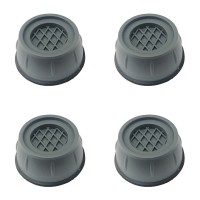 SET 4 PIEDINI A VENTOSA IN GOMMA ANTIOSCIVOLO E PIEDI DI SUPPORTO PER LAVATRICI, DIVANI, ECC_1826