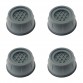 SET 4 PIEDINI A VENTOSA IN GOMMA ANTIOSCIVOLO E PIEDI DI SUPPORTO PER LAVATRICI, DIVANI, ECC_1826