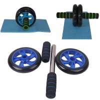 Attrezzo Fitness double Wheel per esercizio fisico 1609